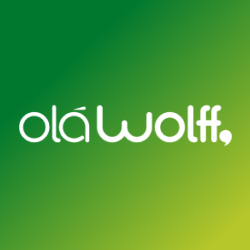 Logo do projeto Olá Wolff
